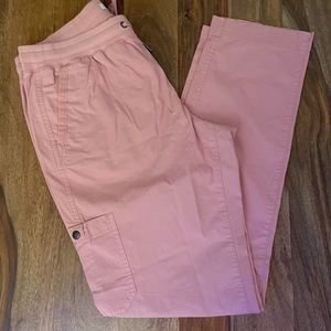 L.L. Bean Pink Cargo Pants Small